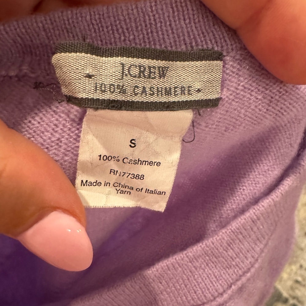 J. Crew 100% Cashmere Sweater - Picture 4 of 4
